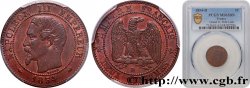 Deux centimes Napoléon III, tête nue 1854 Lyon F.107/15