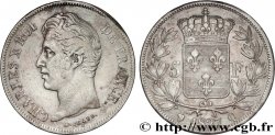 5 francs Charles X, 2e type 1827 Perpignan F.311/11