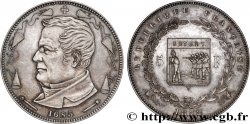 Module de 5 francs, Thiers, frappe de souvenir 1872 Bruxelles VG.3818  MS 