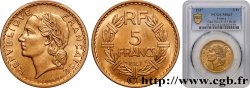 5 francs Lavrillier, bronze-aluminium 1947  F.337/9