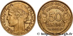 50 centimes Morlon, avec raisin, 9 et 2 ouverts 1932  F.192/7