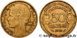 50 centimes Morlon, avec raisin, 9 et 2 ouverts 1932  F.192/7