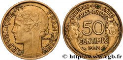 50 centimes Morlon, avec raisin, 9 et 2 ouverts 1932  F.192/7