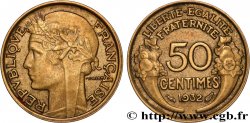 50 centimes Morlon, avec raisin, 9 et 2 ouverts 1932  F.192/7