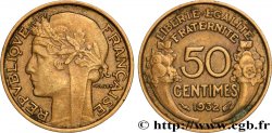 50 centimes Morlon, sans raisin ni fruit, 9 et 2 ouverts 1932  F.192/8