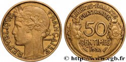 50 centimes Morlon, sans raisin ni fruit, 9 et 2 ouverts 1932  F.192/8