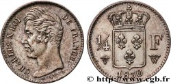 1/4 franc Charles X 1830 Lille F.164/42