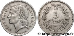 5 francs Lavrillier, aluminium 1945 Castelsarrasin F.339/5