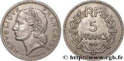 5 francs Lavrillier, nickel 1935  F.336/4