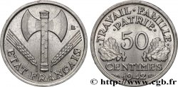 50 centimes Francisque, lourde 1942 Paris F.195/3