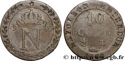 10 cent. à l N couronnée 1809 Nantes F.130/18