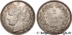 2 francs Cérès, sans légende 1871 Bordeaux F.264/4