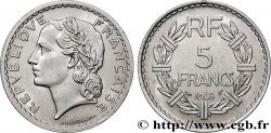 5 francs Lavrillier, aluminium, 9 fermé 1948  F.339/14