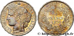 5 francs Cérès, avec légende 1870 Paris F.333/1