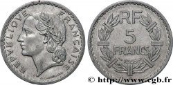 5 francs Lavrillier, aluminium 1945 Beaumont-Le-Roger F.339/4