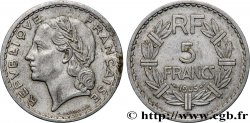 5 francs Lavrillier, aluminium 1945 Beaumont-Le-Roger F.339/4