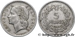 5 francs Lavrillier, aluminium 1945 Castelsarrasin F.339/5