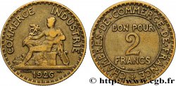 2 francs Chambres de Commerce 1926  F.267/8