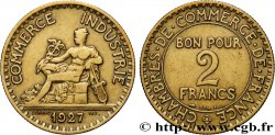 2 francs Chambres de Commerce 1926  F.267/8