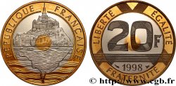 20 francs Mont Saint-Michel, BE (Belle Épreuve) 1998 Pessac F.403/14 var.