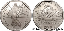 2 francs Semeuse, nickel, BE (Belle Épreuve) 1998 Pessac F.272/26 var.