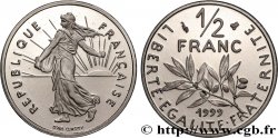1/2 franc Semeuse, BE (Belle Épreuve) 1999 Pessac F.198/42 var.
