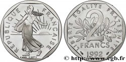 2 francs Semeuse, nickel, Belle Épreuve 1992 Pessac F.272/17 var.
