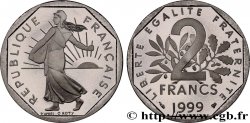 2 francs Semeuse, nickel, BE (Belle Épreuve) 1999 Pessac F.272/27 var.