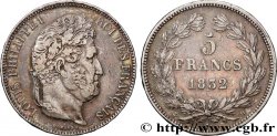 5 francs IIe type Domard 1832 Lyon F.324/4