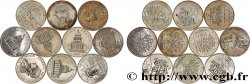 Lot de 10 pièces de 100 francs commémoratives - - F.-/
