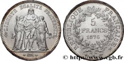 5 francs Hercule 1876 Bordeaux F.334/18