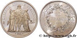 Piéfort Argent de 10 francs Hercule 1965  GEM.183 P1