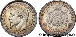 2 francs Napoléon III, tête laurée 1866 Paris F.263/2