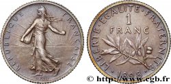 1 franc Semeuse, flan mat, vieil argent 1898 Paris F.217/2