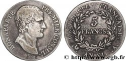 5 francs Bonaparte Premier Consul 1803 Paris F.301/1