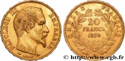 20 francs or Napoléon III, tête nue 1859 Paris F.531/15 TTB+ 