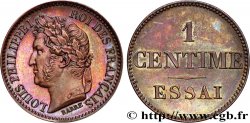 Essai de 1 centime n.d. Paris VG.2802 (1830)