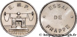 Essai de frappe de 10 francs Jimenez, grand module, cinq séries de cannelures n.d. Pessac GEM.194 6