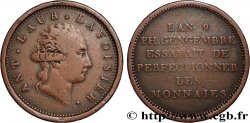 Essai au module de 2 francs de Lavoisier par Gengembre 1801 Paris VG.906 