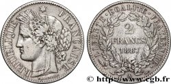 2 francs Cérès, avec légende 1887 Paris F.265/13