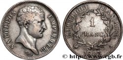 1 franc Napoléon Empereur, tête de nègre 1807 Paris F.203/1