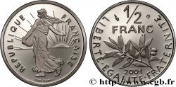 1/2 franc Semeuse, BE (Belle Épreuve) 2001 Pessac F.198/44 var.