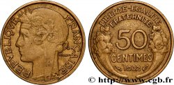 50 centimes Morlon, sans raisin ni fruit, 9 et 2 ouverts 1932  F.192/8