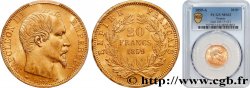 20 francs or Napoléon III, tête nue 1859 Paris F.531/15