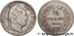 1/2 franc Louis-Philippe 1841 Strasbourg F.182/91