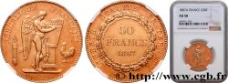 50 francs or Génie 1887 Paris F.549/2