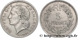 5 francs Lavrillier, aluminium, 9 fermé 1948 Beaumont-le-Roger F.339/16