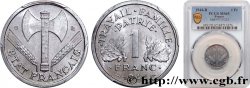 1 franc Francisque, légère 1944 Beaumont-Le-Roger F.223/6