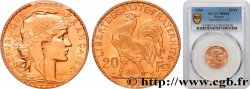20 francs or Coq, Dieu protège la France 1900 Paris F.534/4