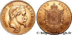 100 francs or Napoléon III, tête laurée 1865 Paris F.551/5